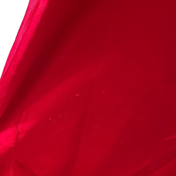 VINTAGE Red satin nightgown - Picture 5 of 6